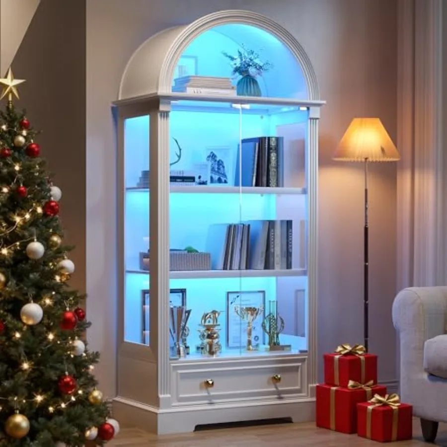 Glass Door Hinge - Mobiletto per oggetti da collezione con
