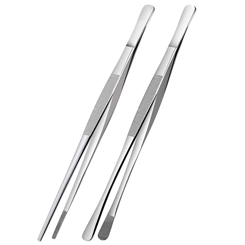 2 pezzi pinze da cucina da 12  - Feeding Tong Stainless recensione e prezzo