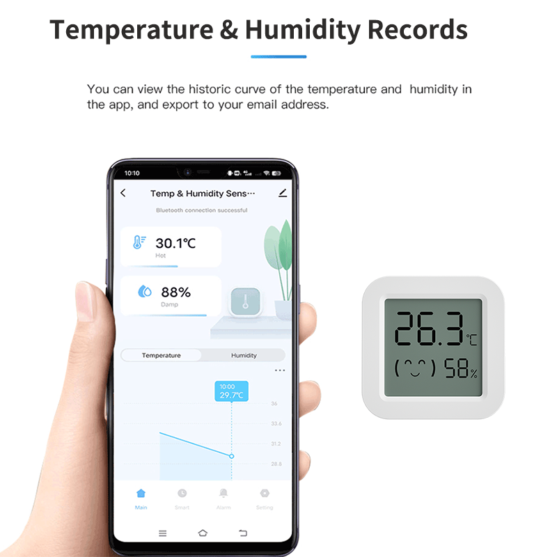 Tuya Zigbee Sensore di umidità - Digital Hygrometer Probe recensione e prezzo