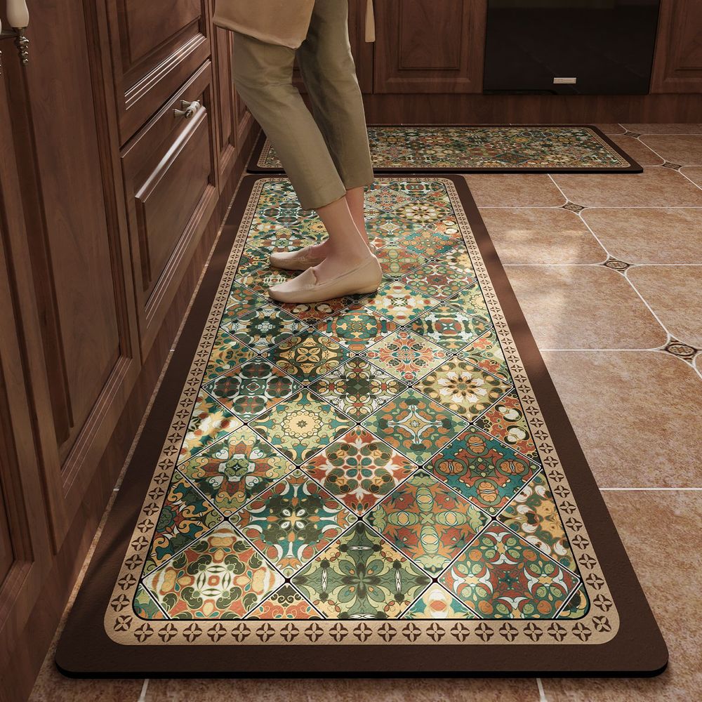 Tappeto in velluto cristallo V - Ceramic Tile Floor recensione e prezzo